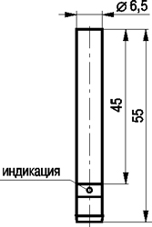 Габариты ISB CC0B-31N-1,5-LS40